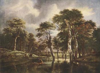 Jacob Van Ruisdael : The Hunt